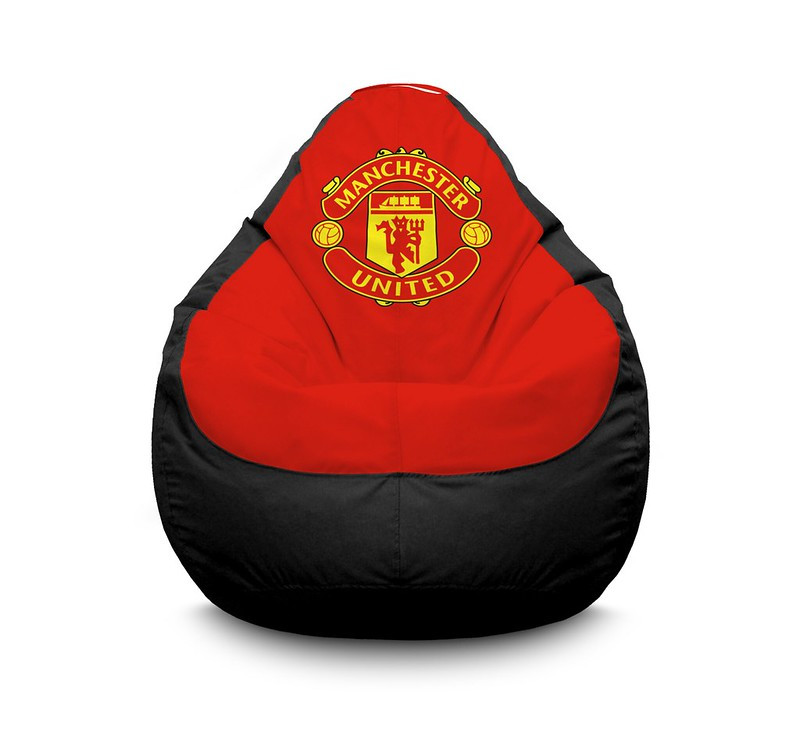 

Кресло мешок iPuff "Football. Manchester United FC" Оксфорд XL (80х110 см) Красный/Черный