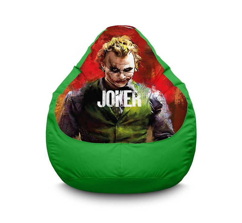 

Кресло мешок iPuff "Joker. Classic" Оксфорд XXL (90х125 см) Зеленый