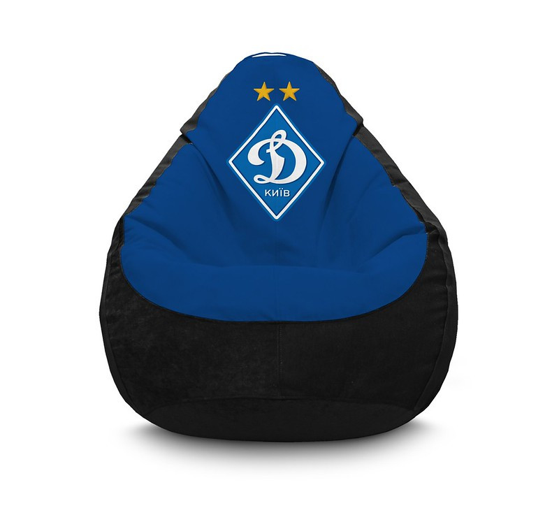 

Кресло мешок iPuff "Football. Динамо" Флок XXL (90x125 см) Синий/Черный