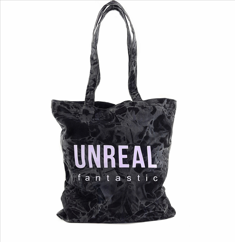 

Сумка шоппер OTHER unreal fantastic тай дай чёрно серый