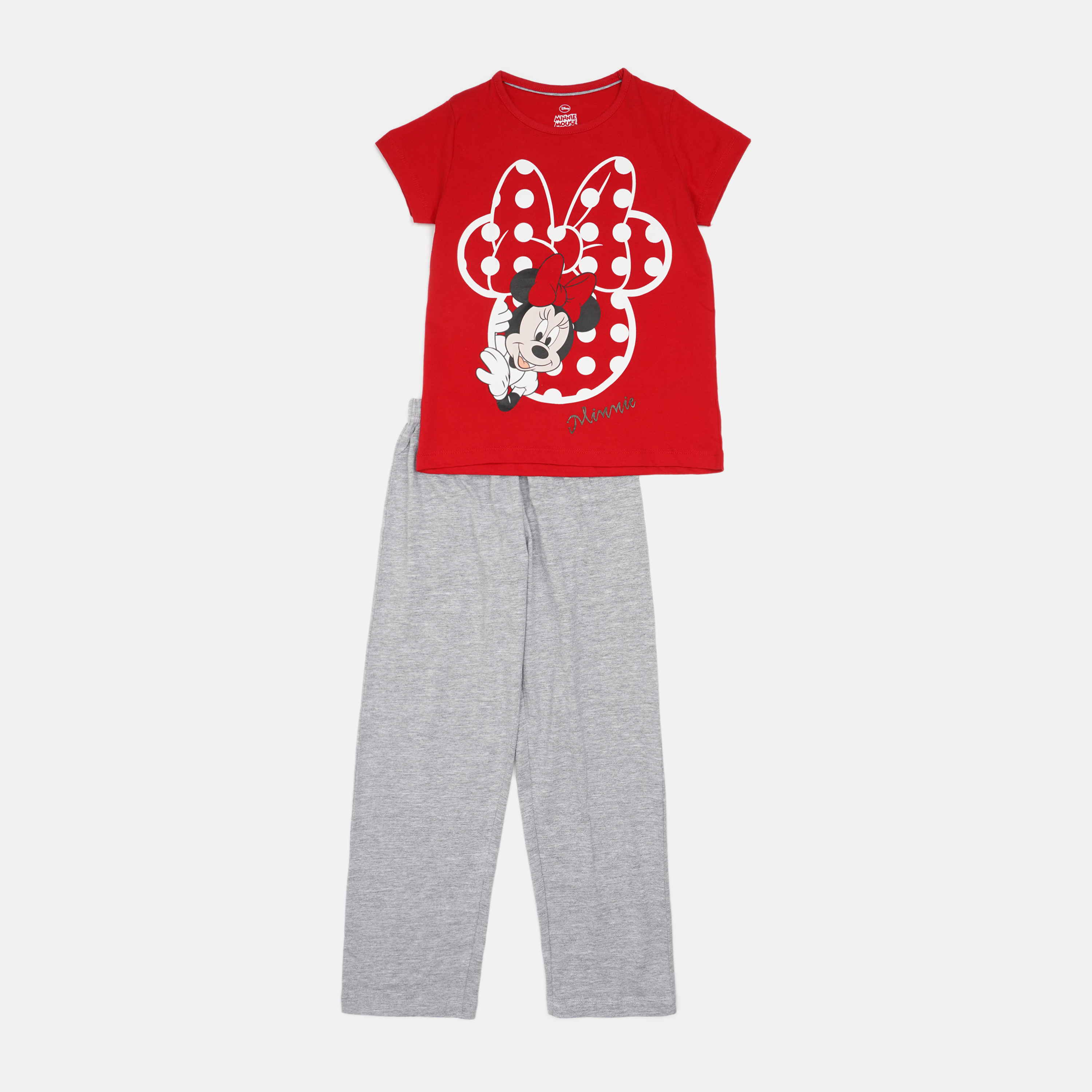 

Комплект (штаны+футболка) Disney PIL42280 122-128 см Красный/Серый