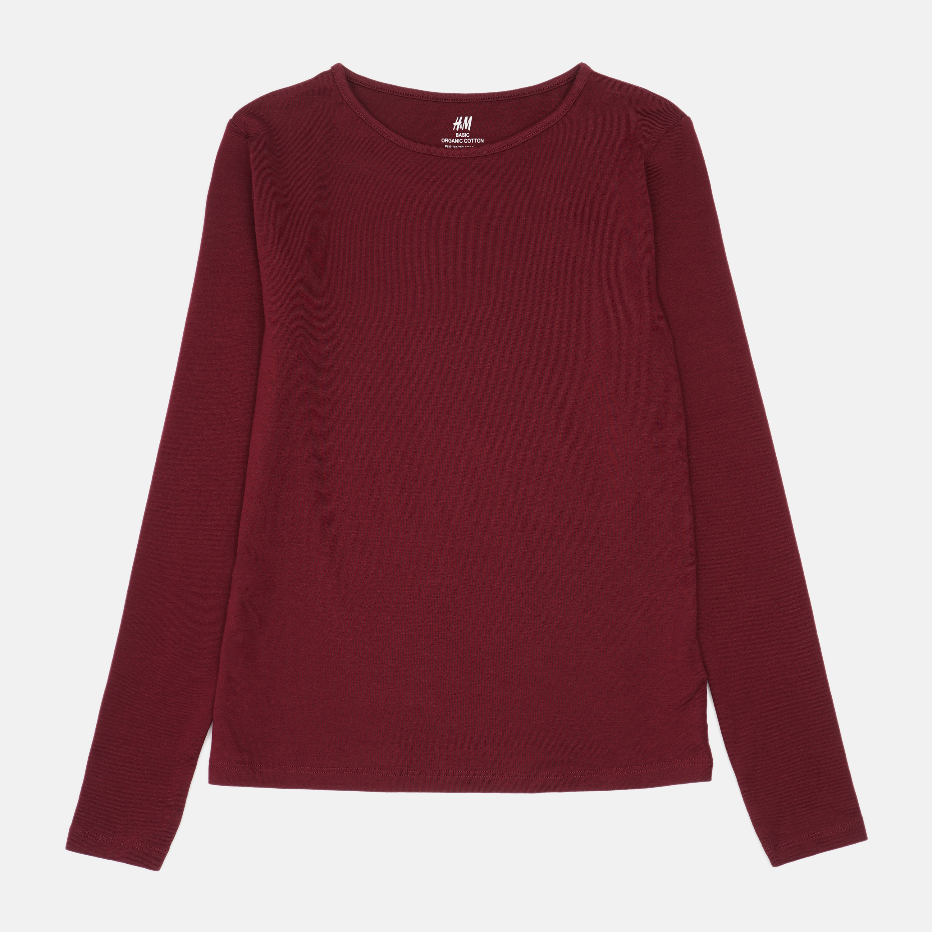 

Лонгслив H&M HOM91104 146-152 см Бордовый