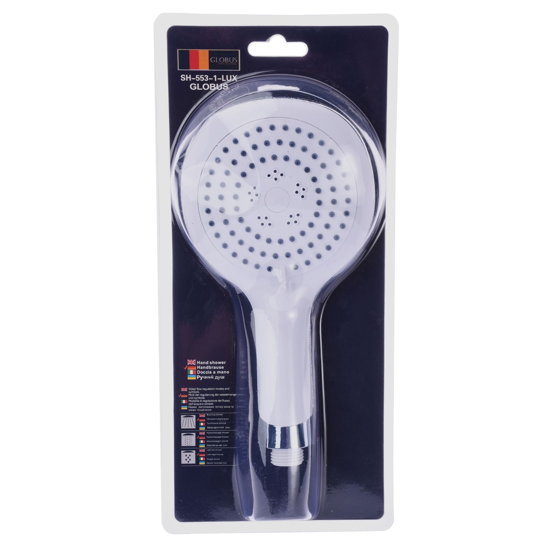 

Душевая лейка Globus Lux SH-553-1-LUX (SX701801)