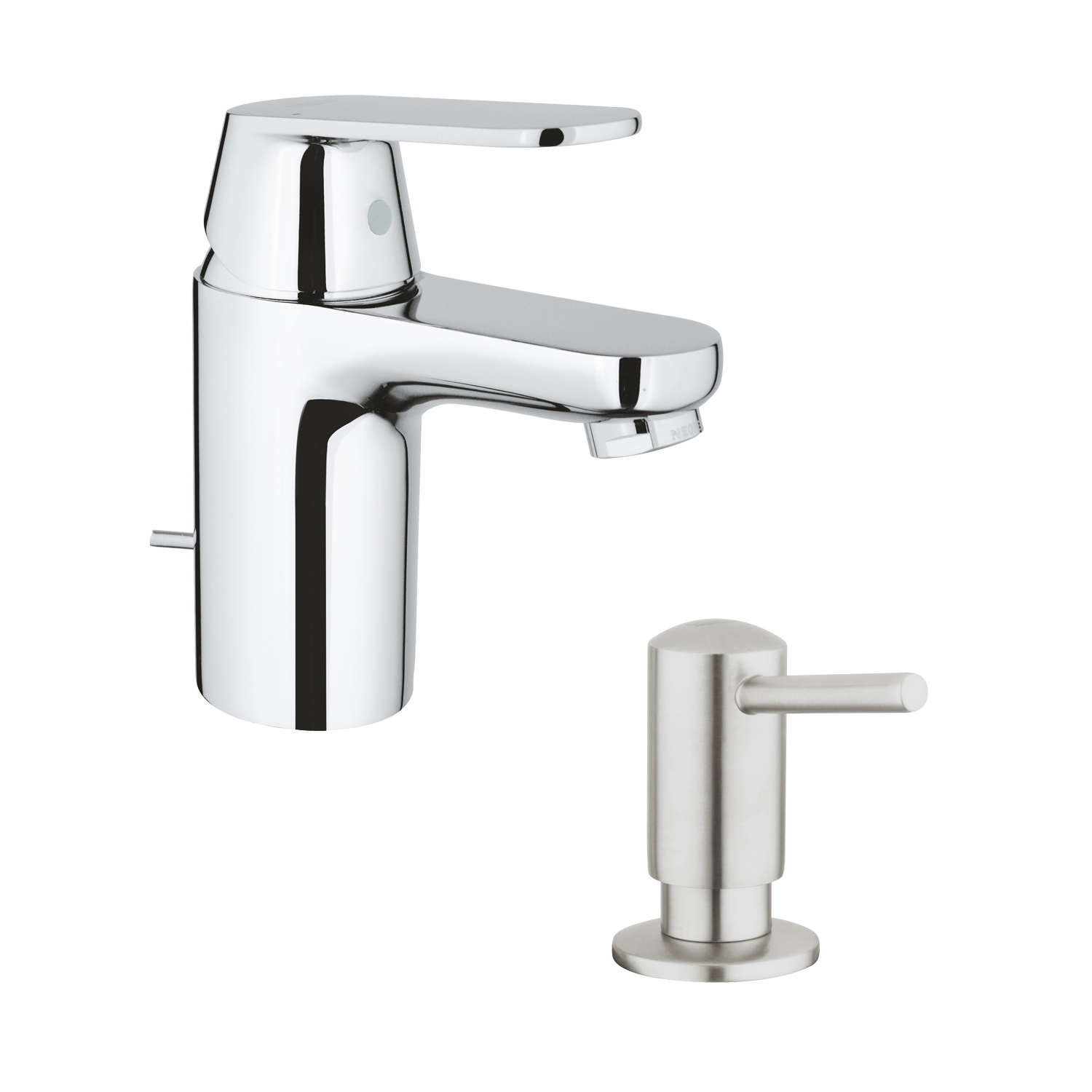 

Набор Grohe смеситель для раковины Eurosmart Cosmopolitan 32825000 + дозатор для моющего средства Contemporary 40536DC0 (SX702322)