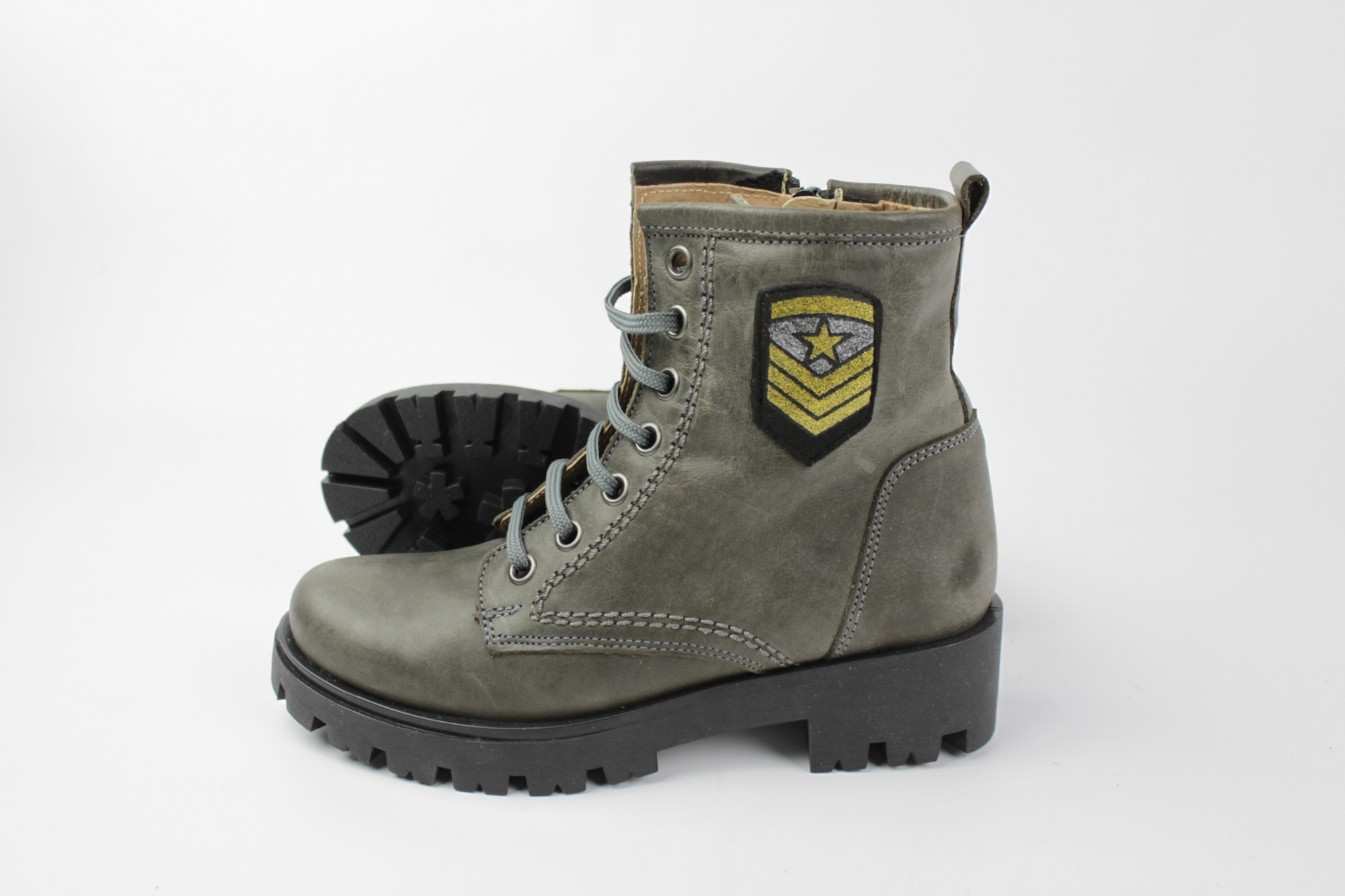 

Черевики Yowas NIEBLA Khaki 32 сірий (20921 NIEBLA F-446)