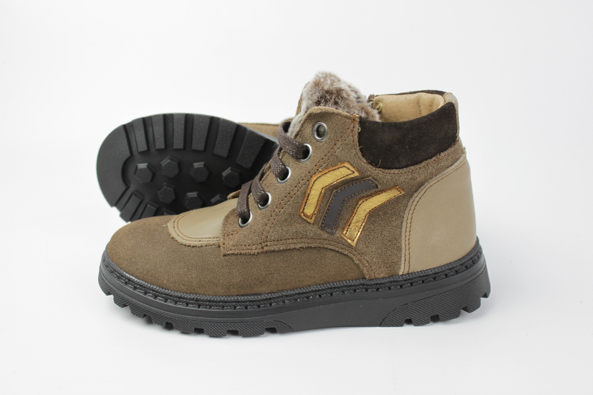 

Черевики Yowas RATA Brown 30р коричневий (20938 METAL SILV)