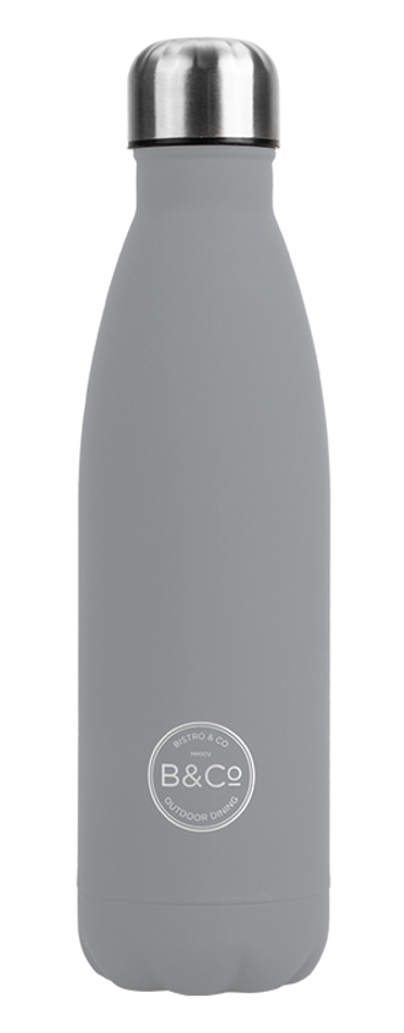 

Термобутылка Summit B&Co Thermal Bottle Rubberized серая 500 мл