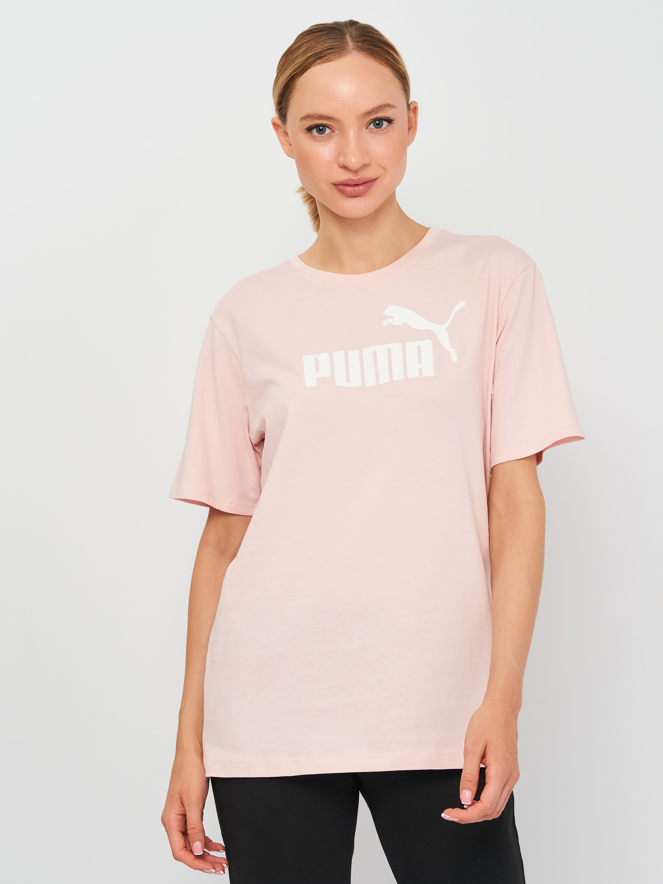 

Футболка Puma ESS Logo Boyfriend Tee 58686836  Lotus, Футболка Puma ESS Logo Boyfriend Tee 58686836 L Lotus