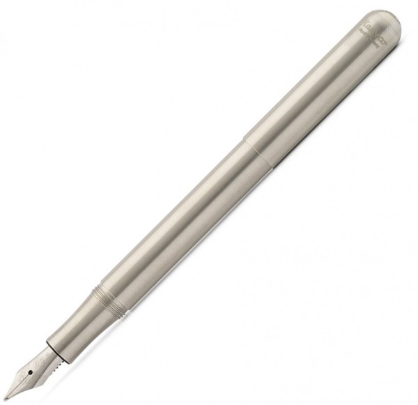 

Чорнильна ручка Kaweco Lilliput Stainless Steel сталева перо F (тонке)