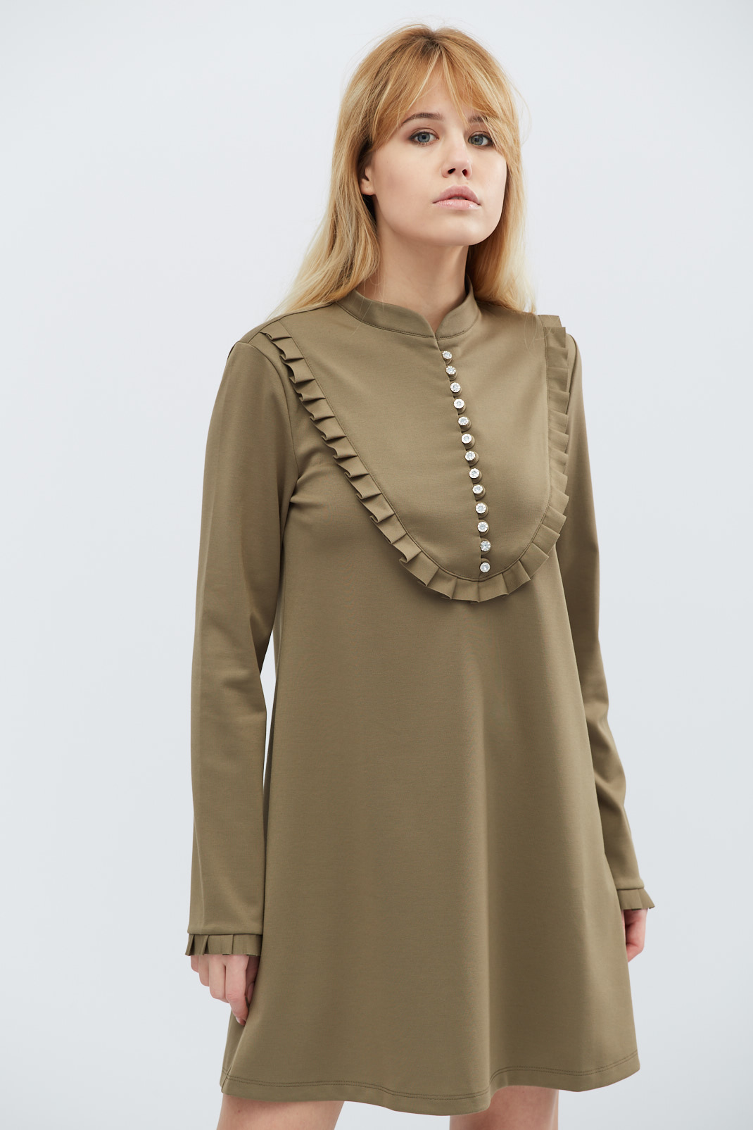 

Платье KP-5929-1 (M, Хаки) M