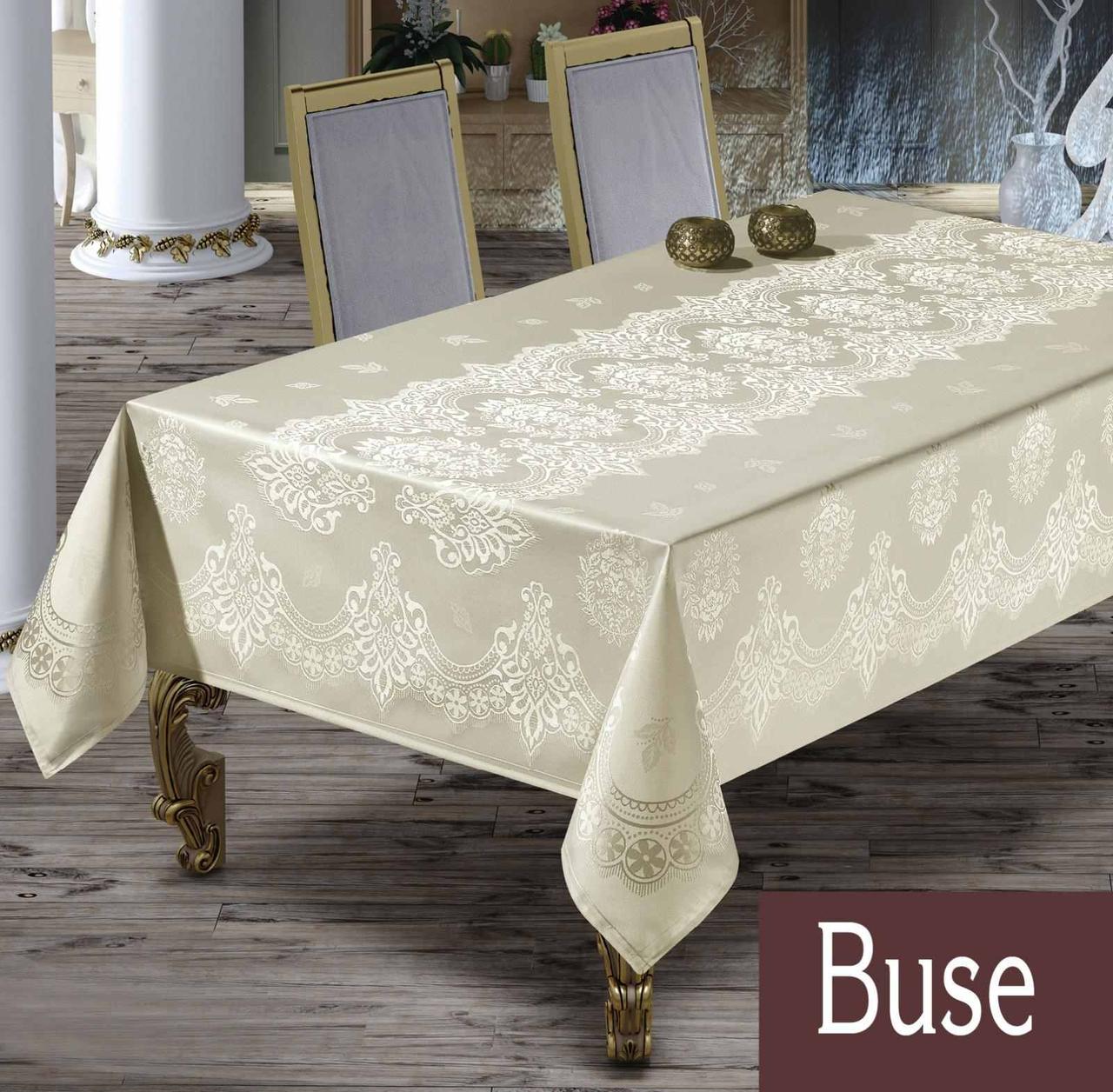 

Скатертина тефлон Maison Royale 160*220 Buse Cream