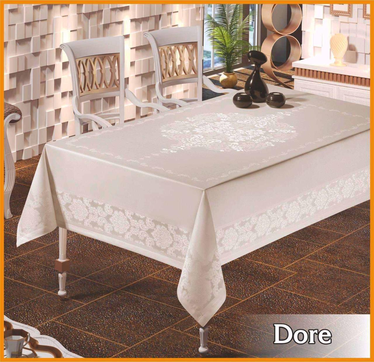 

Скатертина тефлон PVS Maison Royale 160*260 Dore Cream