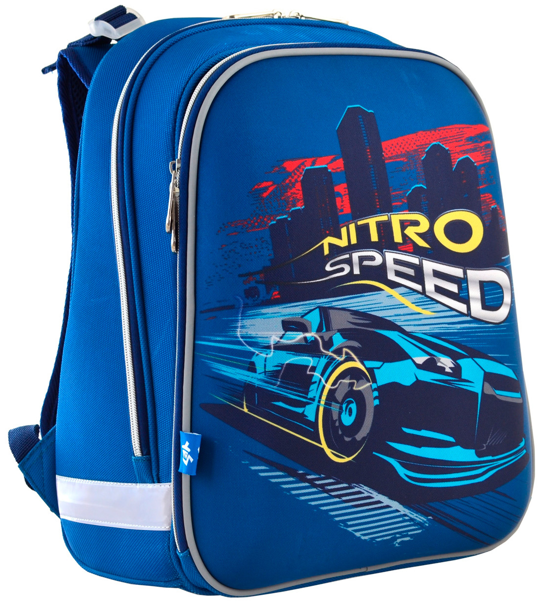 

Рюкзак школьный каркасный Yes H-12 Nitro Speed 16,5 л для мальчиков (555958)