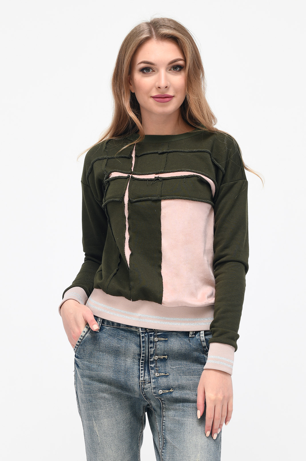 

Свитшот SV-7579-1 (M, Хаки-пудра) M