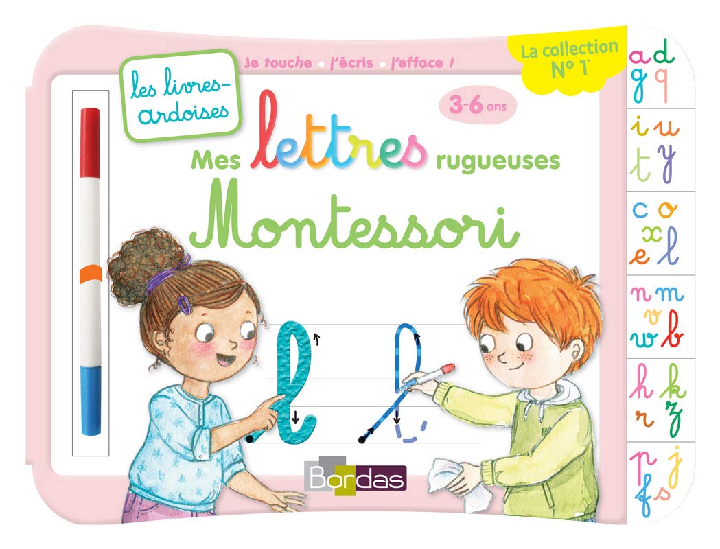 

Mes lettres rugueuses Montessori