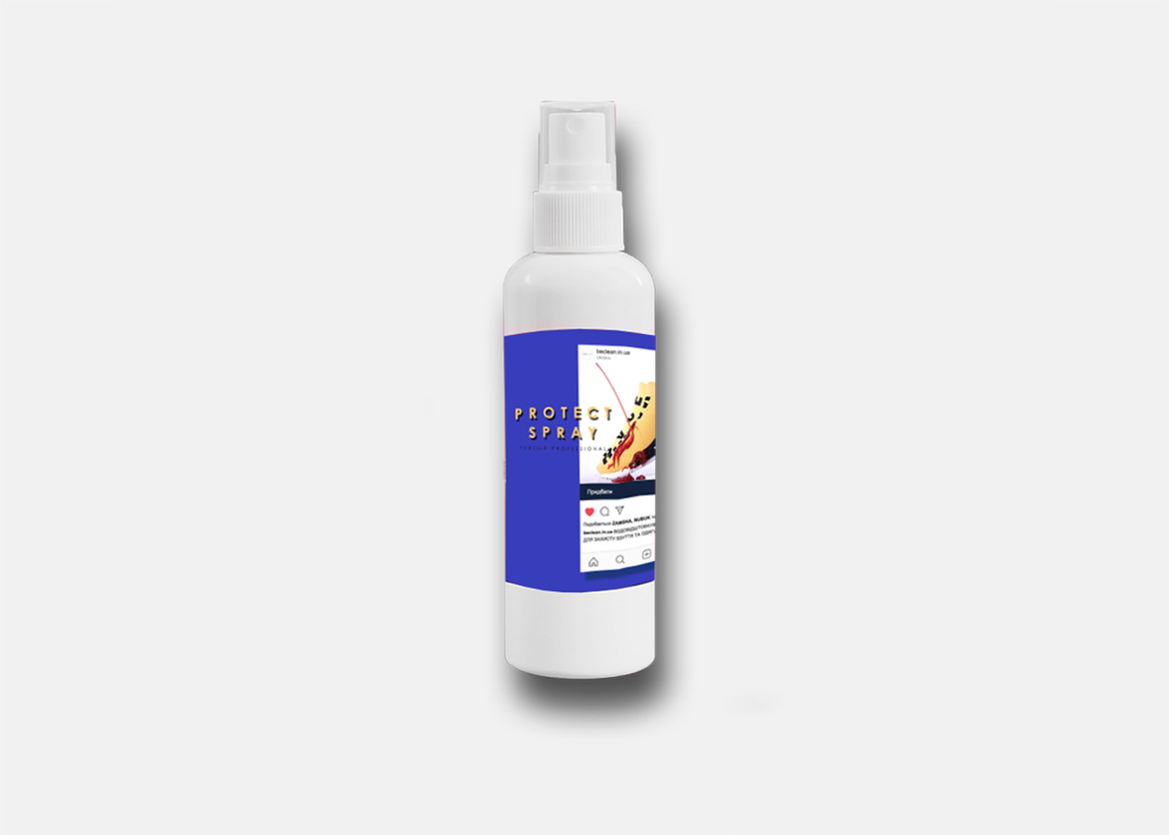 

Водоотталкивающее покрытие BECLEAN PROTECT SPRAY для одежды и обуви 100 мл