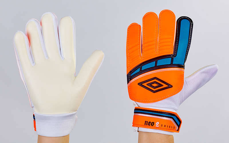 

Перчатки вратарские юниорские Umbro FB-838-5 Размер 9(обхват ладони 24см)
