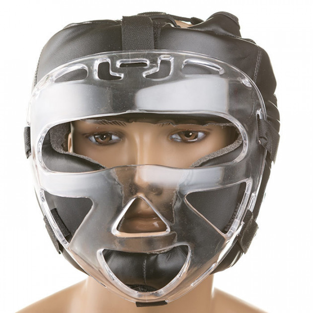 

Шлем (маска прозрачная) Everlast (M) черный EV-5009