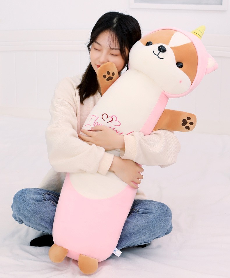 

Подушка Sofi Soft Белка розовая 105 см