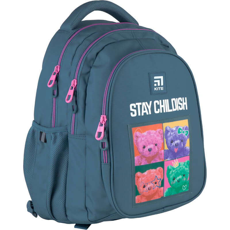 

Рюкзак Kite Education teens Серо-голубой (K21-8001M-4)