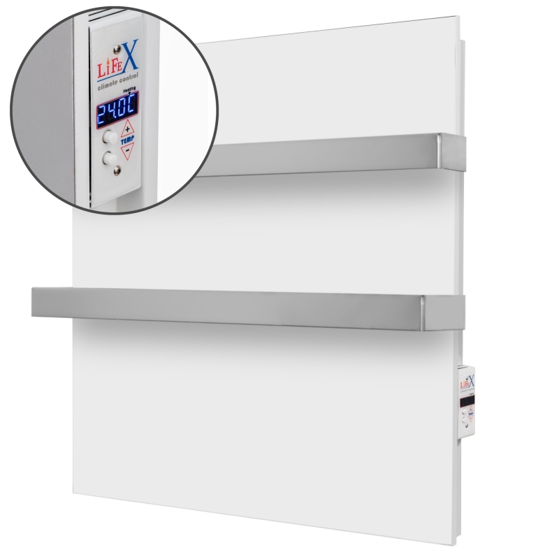 

Керамический полотенцесушитель LIFEX W.Towel 400 Duo белый с программатором (PSK400DW)
