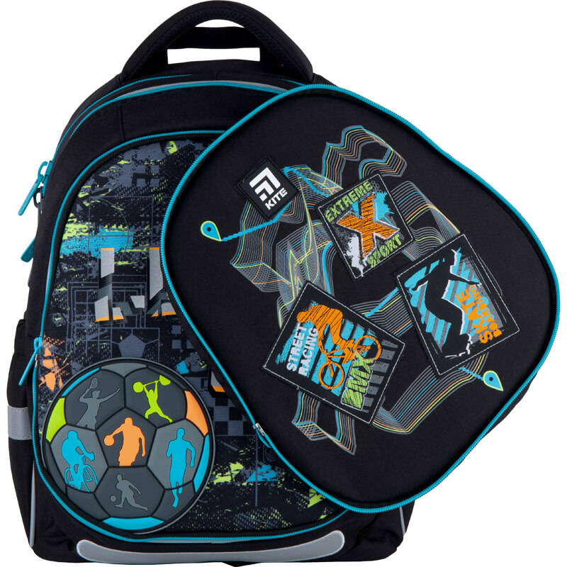 

Рюкзак Kite Education Let's go Чёрный (K21-700M(2p)-2)