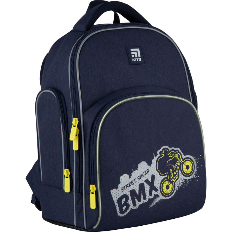 

юкзак Kite Education Street racer LED Тёмно-синий (K21-706S-4)