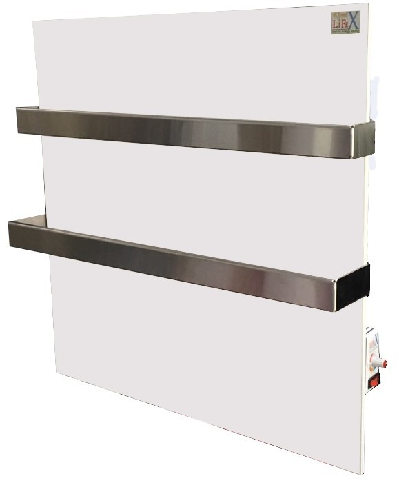 

Керамический полотенцесушитель с терморегулятором LIFEX W.Towel 400 R Duo белый (PSK400RDW)
