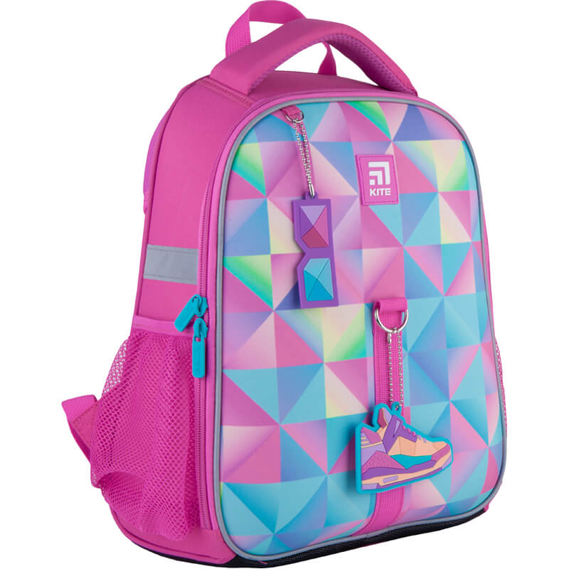 

Рюкзак школьный каркасный Kite Education Cool girl Розовый (K21-555S-3)