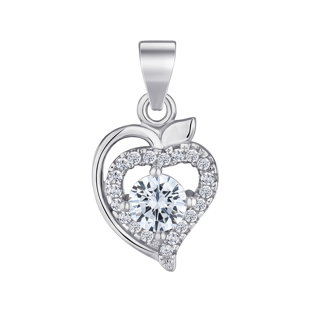 

Серебряная подвеска с фианитами 000147729