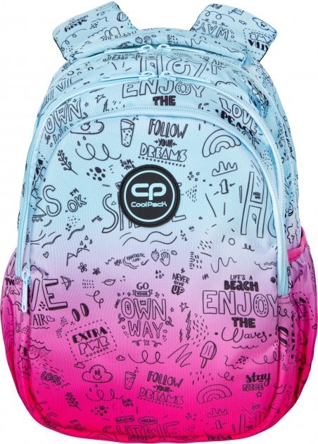 

Рюкзак молодежный CoolPack Jerry PINK SCRIBBLE (D029340)
