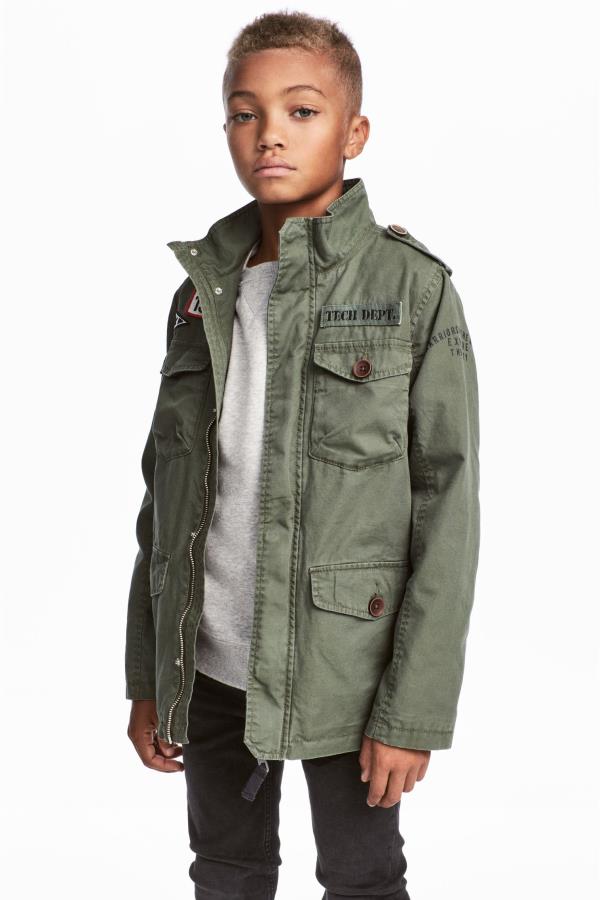 

Куртка H&M Х12-30 зелений 158
