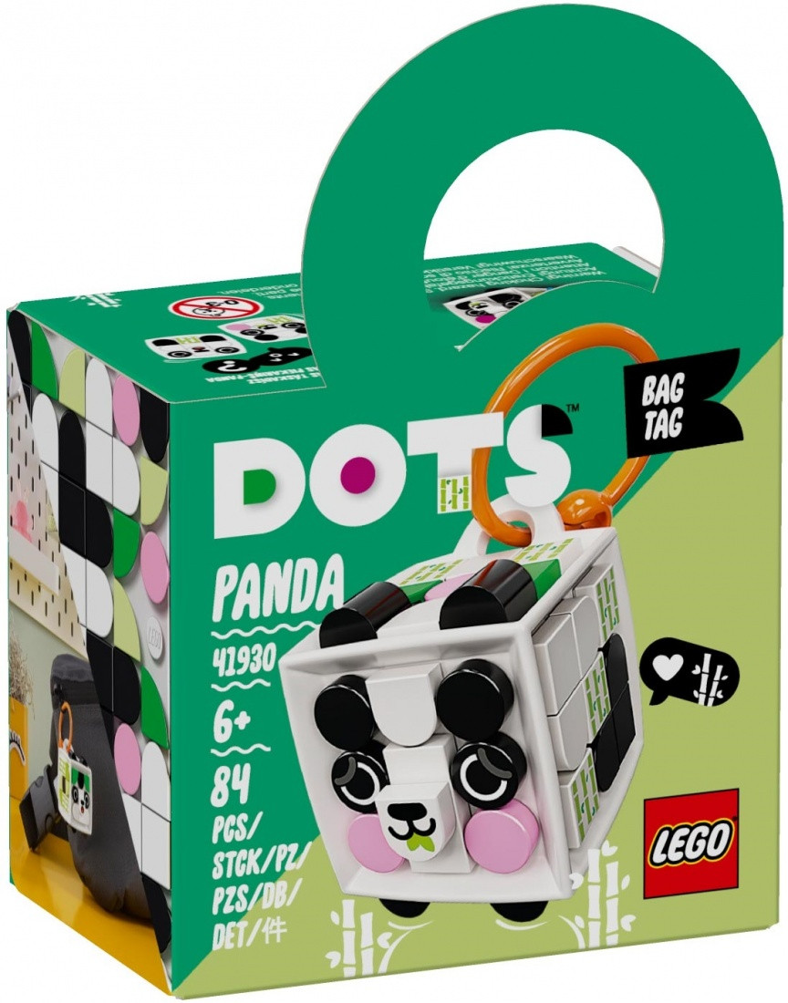 

Lego DOTs Брелок «Панда» 41930