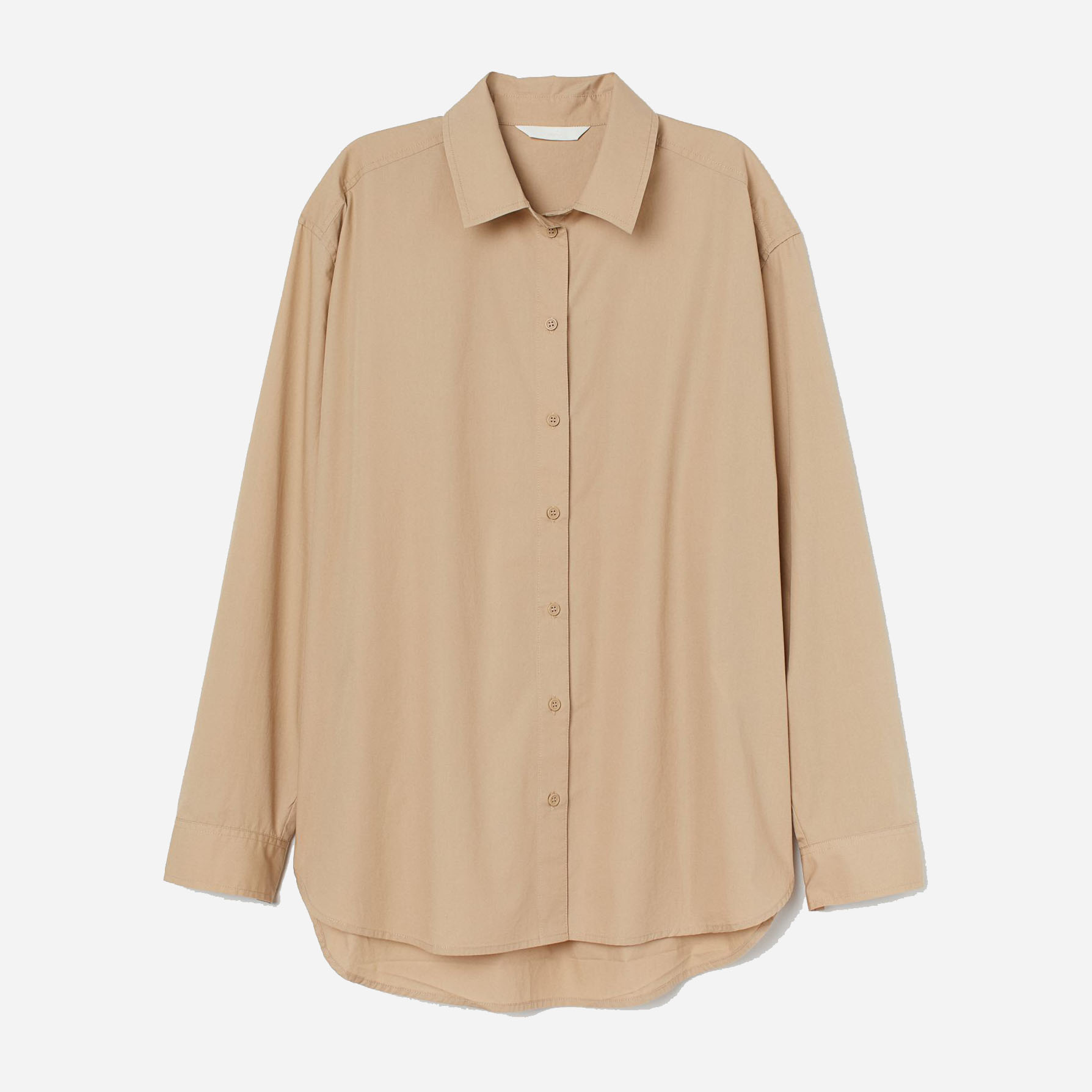 

Рубашка H&M 1202-8591251  Бежевая, Рубашка H&M 1202-8591251 L Бежевая
