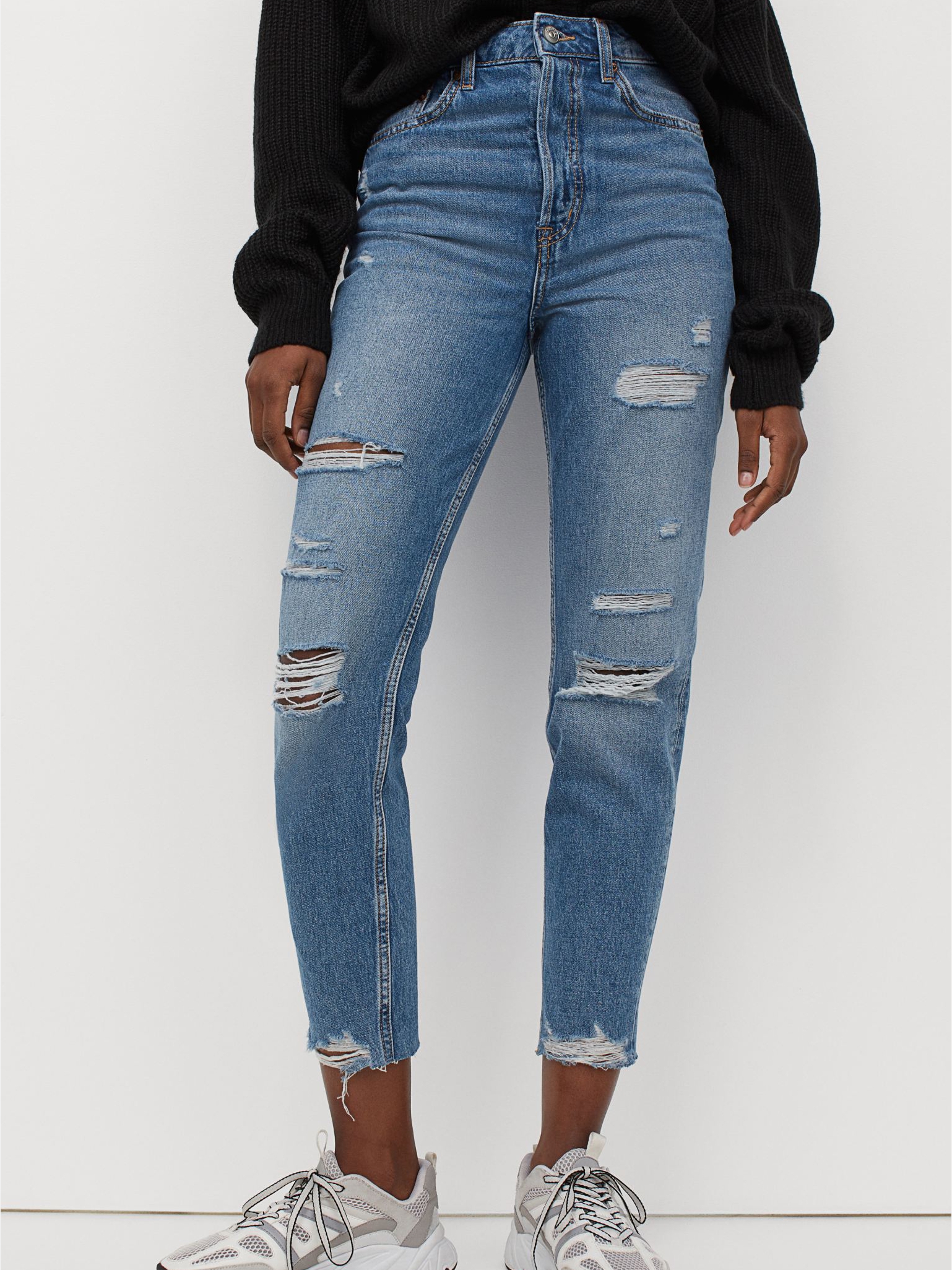 

Джинсы H&M 1207-6400211 40 Синие
