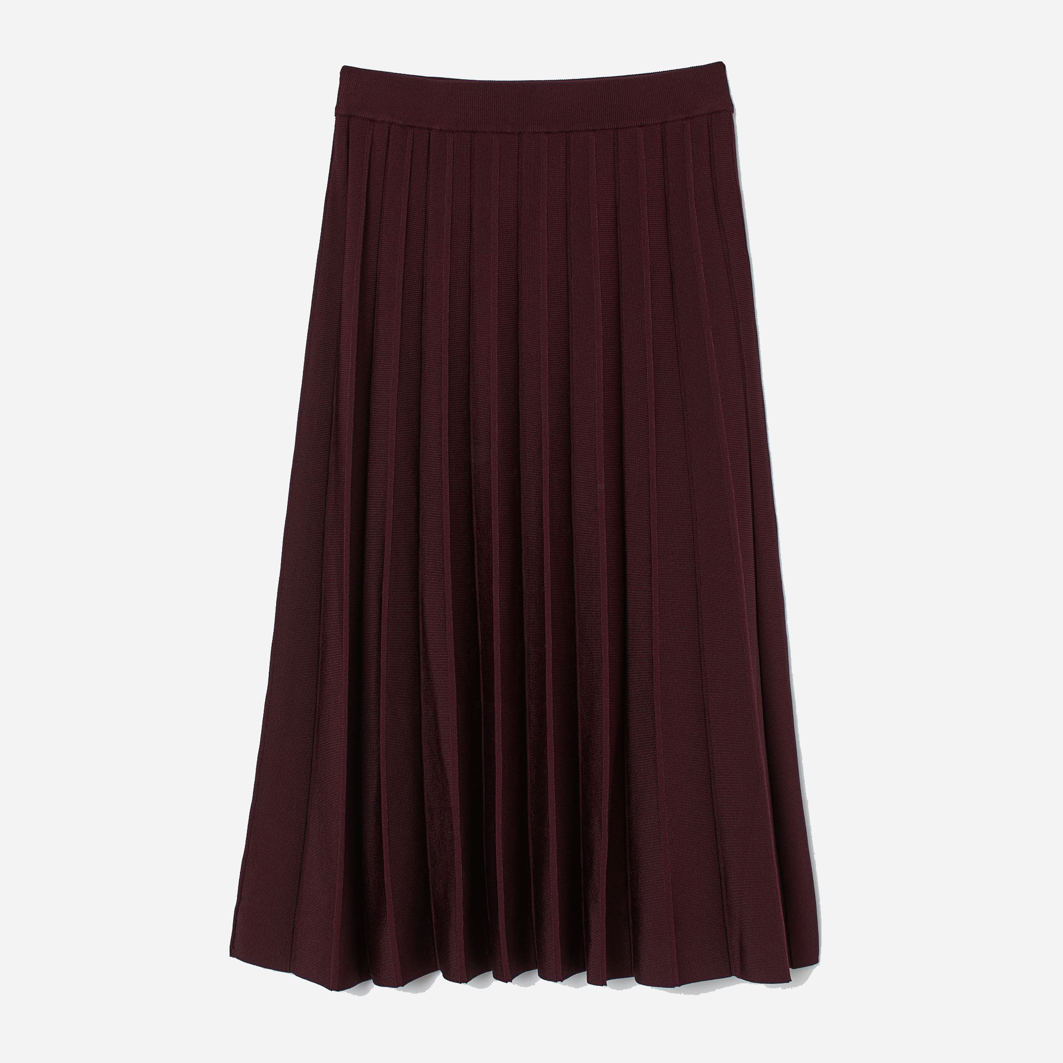 

Юбка H&M 1305-8217590 M Сливововая