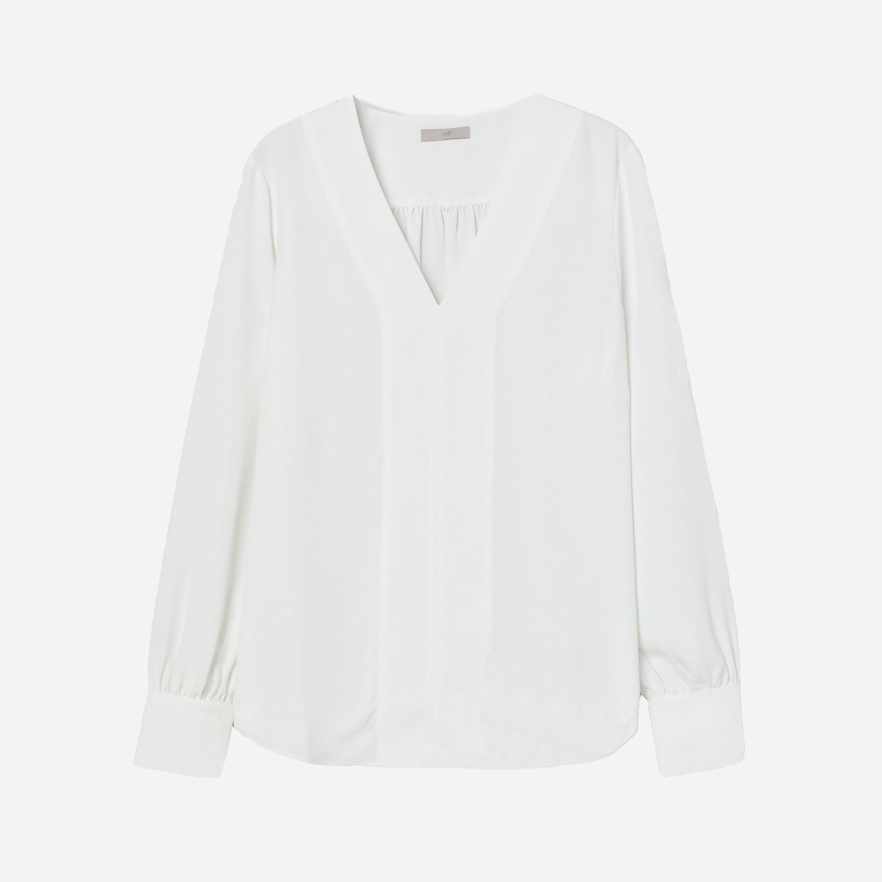 

Блузка H&M 1607-9114932 M Белая