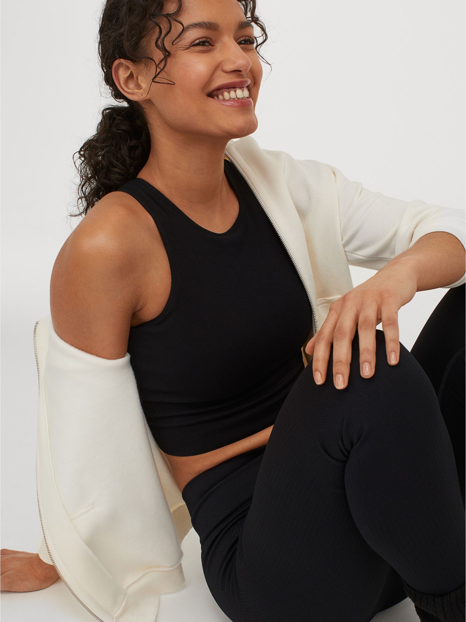 

Топ H& 1703-8693312  Черный, Топ H&M 1703-8693312 M Черный