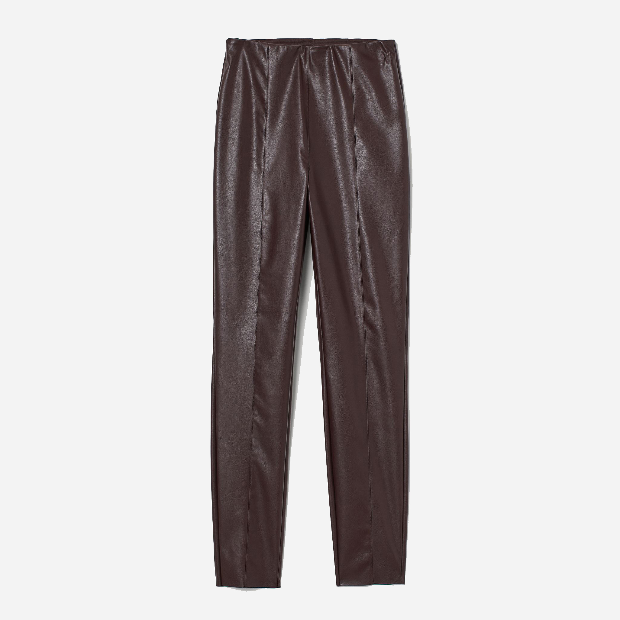 

Леггинсы H&M 1706-7903680 42 Бордовые