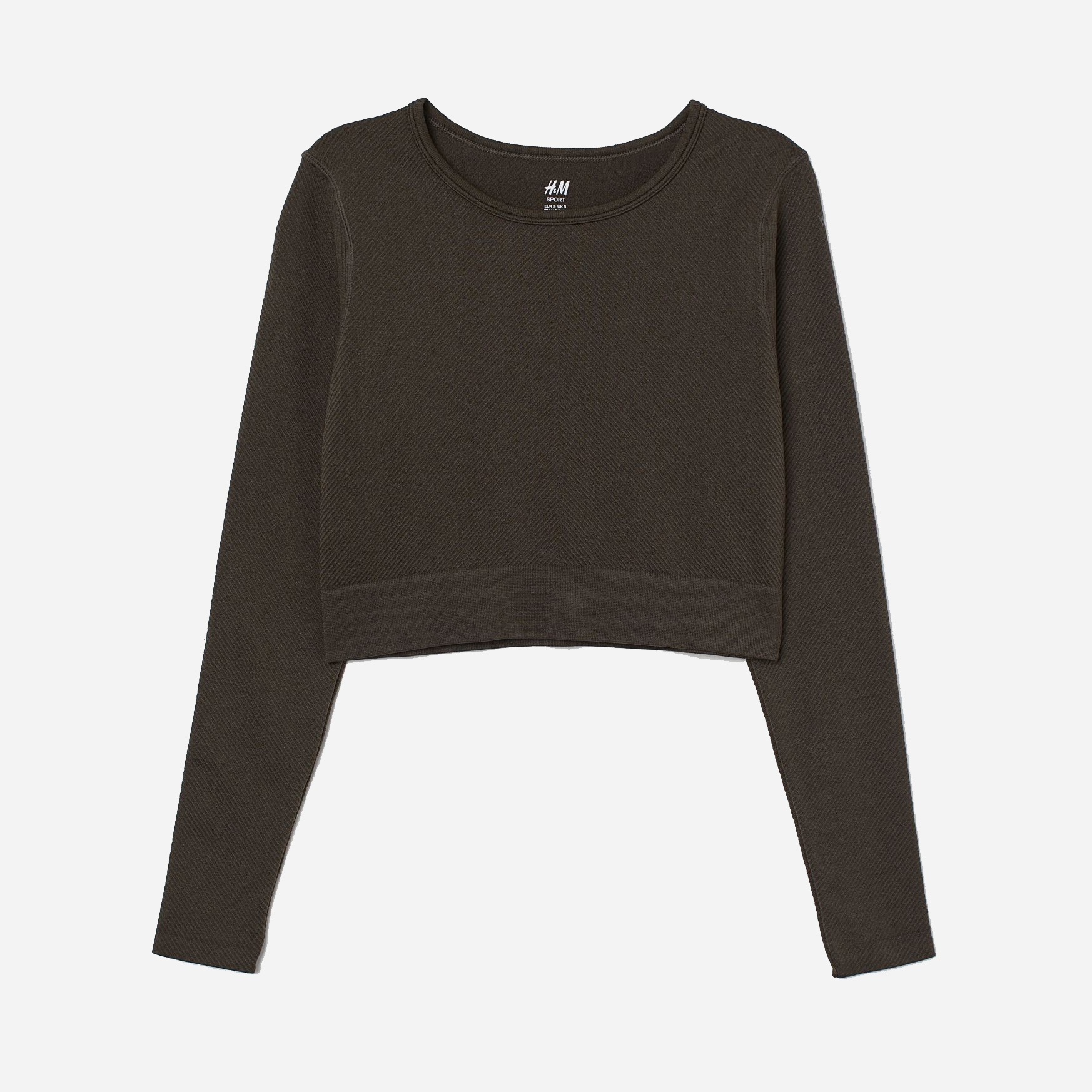 

Лонгслив H&M 1707-9244532  Темно-зеленый, Лонгслив H&M 1707-9244532 S Темно-зеленый