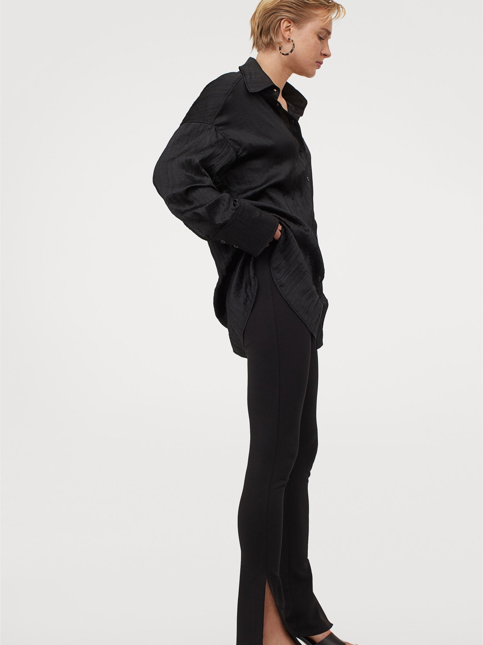 

Леггинсы H&M 1904-9596263 XS Черные