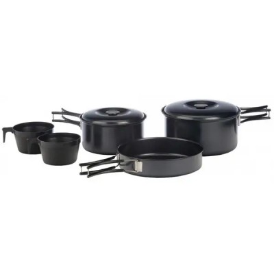 

Набор туристической посуды Vango 2 Person Non-Stick Cook Kit Black (926775)