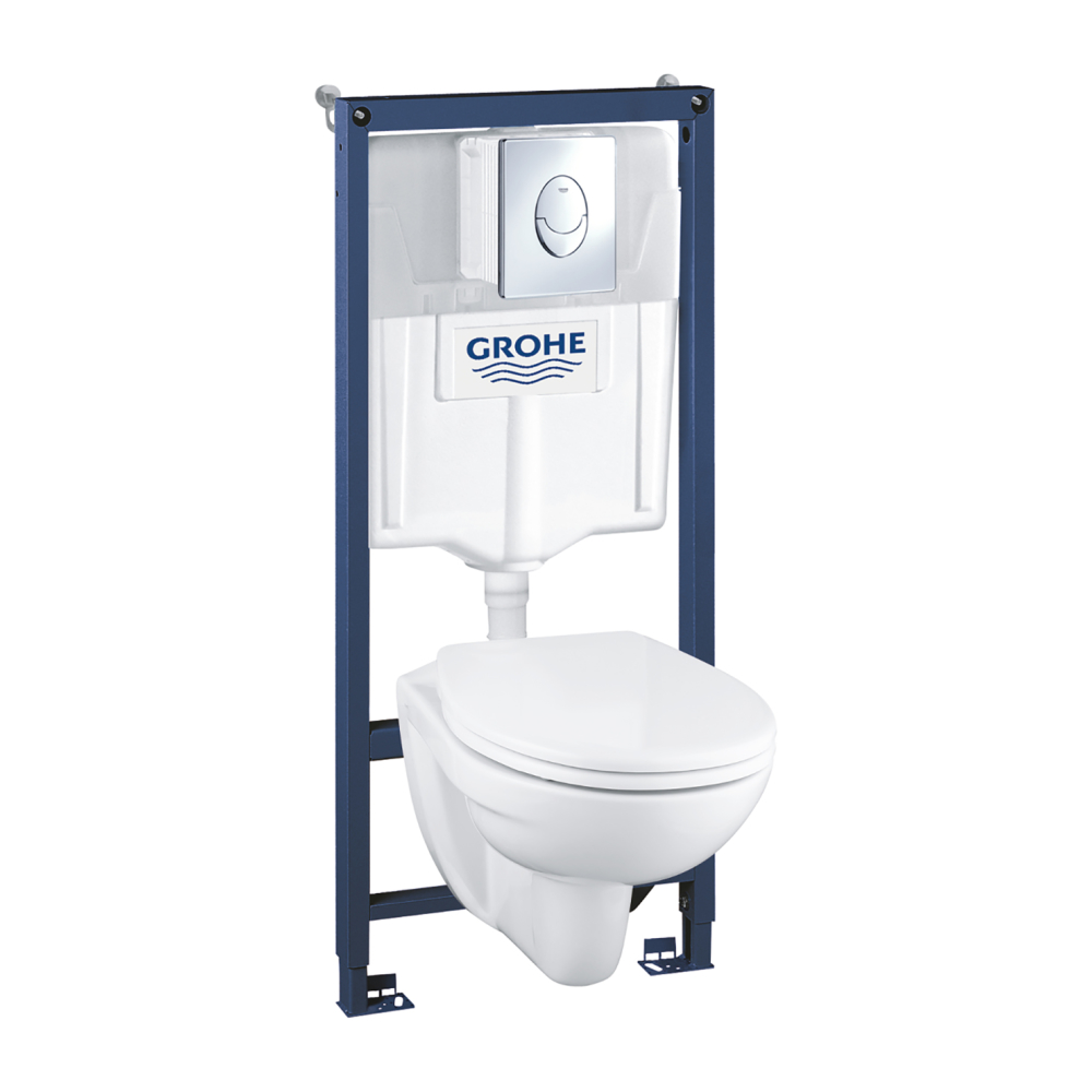 

Инсталляция с унитазом Grohe Solido Compact комплект 4 в 1 39400000 (SX702313)