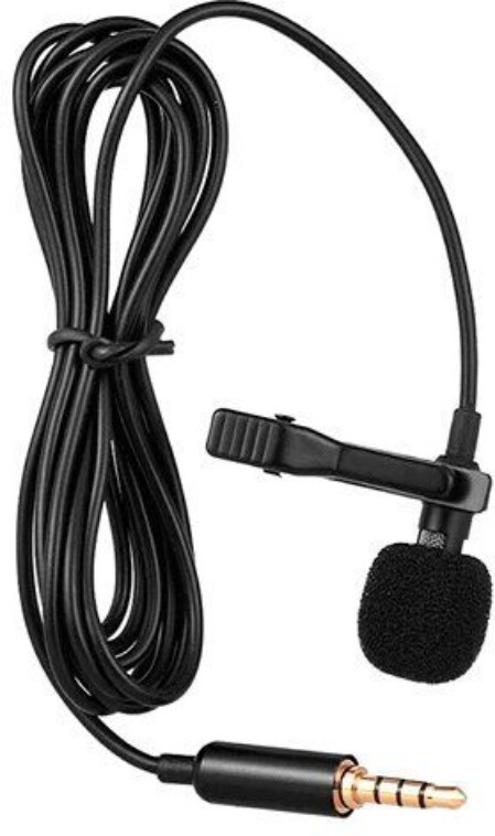 

Микрофон петличный прищепка Andoer EY-510A AUX черный (gr_015885)