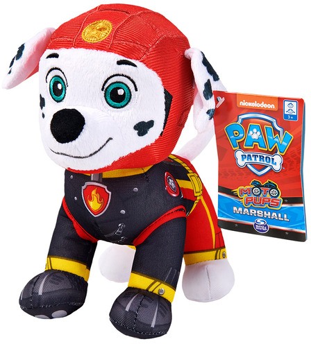 

Мягкая игрушка Spin Master Paw Patrol Щенячий патруль: щенок Маршал в мотошлеме 20 см (SM16604/1904)
