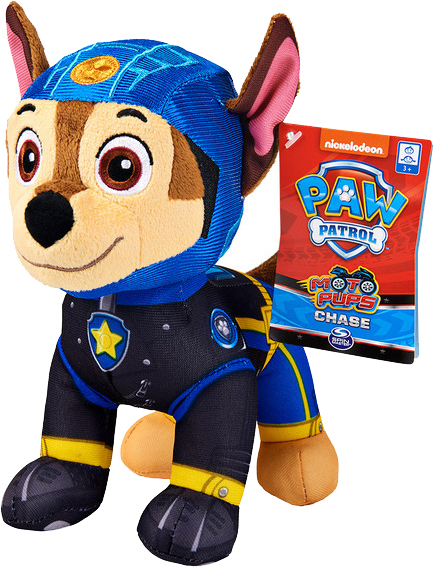 

Мягкая игрушка Spin Master Paw Patrol Щенячий патруль: щенок Гонщик в мотошлеме 20 см (SM16604/1898)