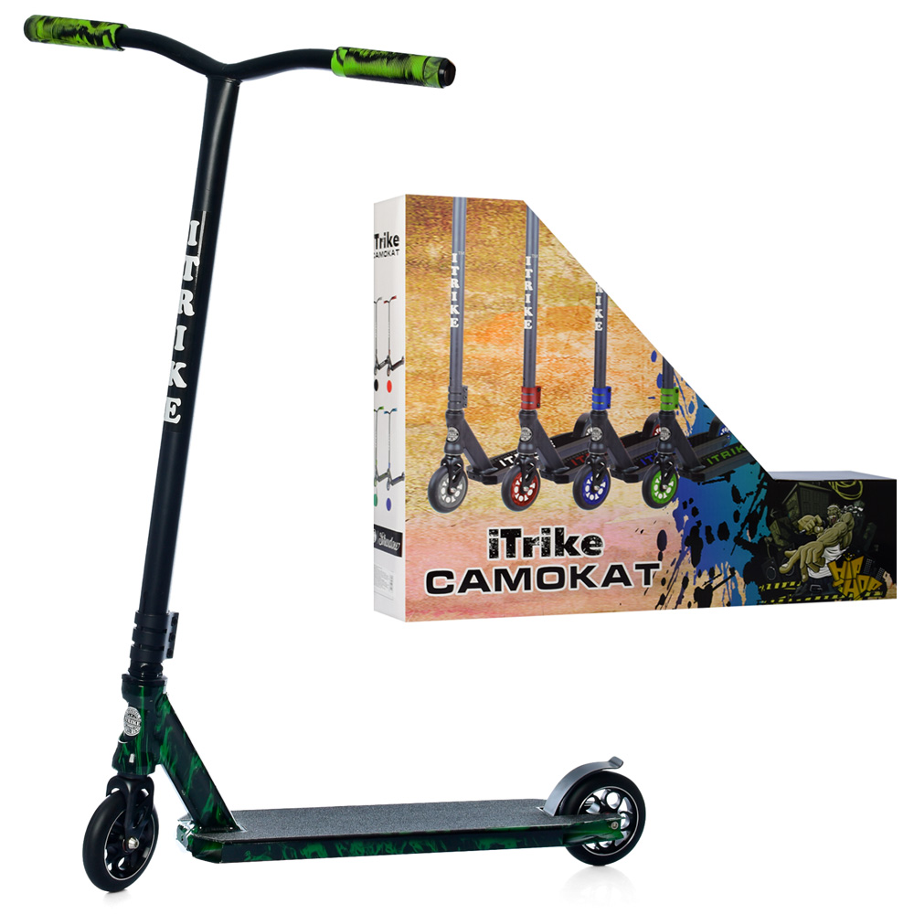 

Самокат iTrike SR 2-068-5-WP3 Black Green (SR 2-068-5)