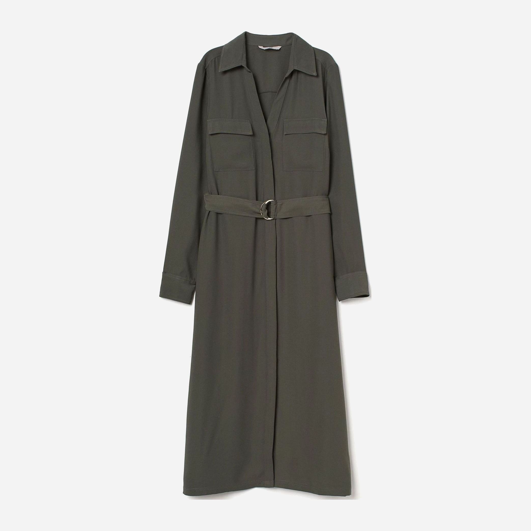 

Платье H&M 112-8498681  Темно-зеленое, Платье H&M 112-8498681 36 Темно-зеленое