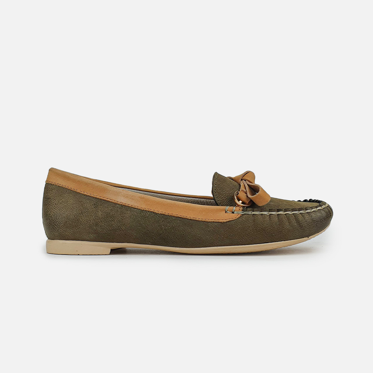 

Мокасины женские плоская подошва натуральная кожа 39 зеленые, K695-3H-E266о , Dino Bigioni