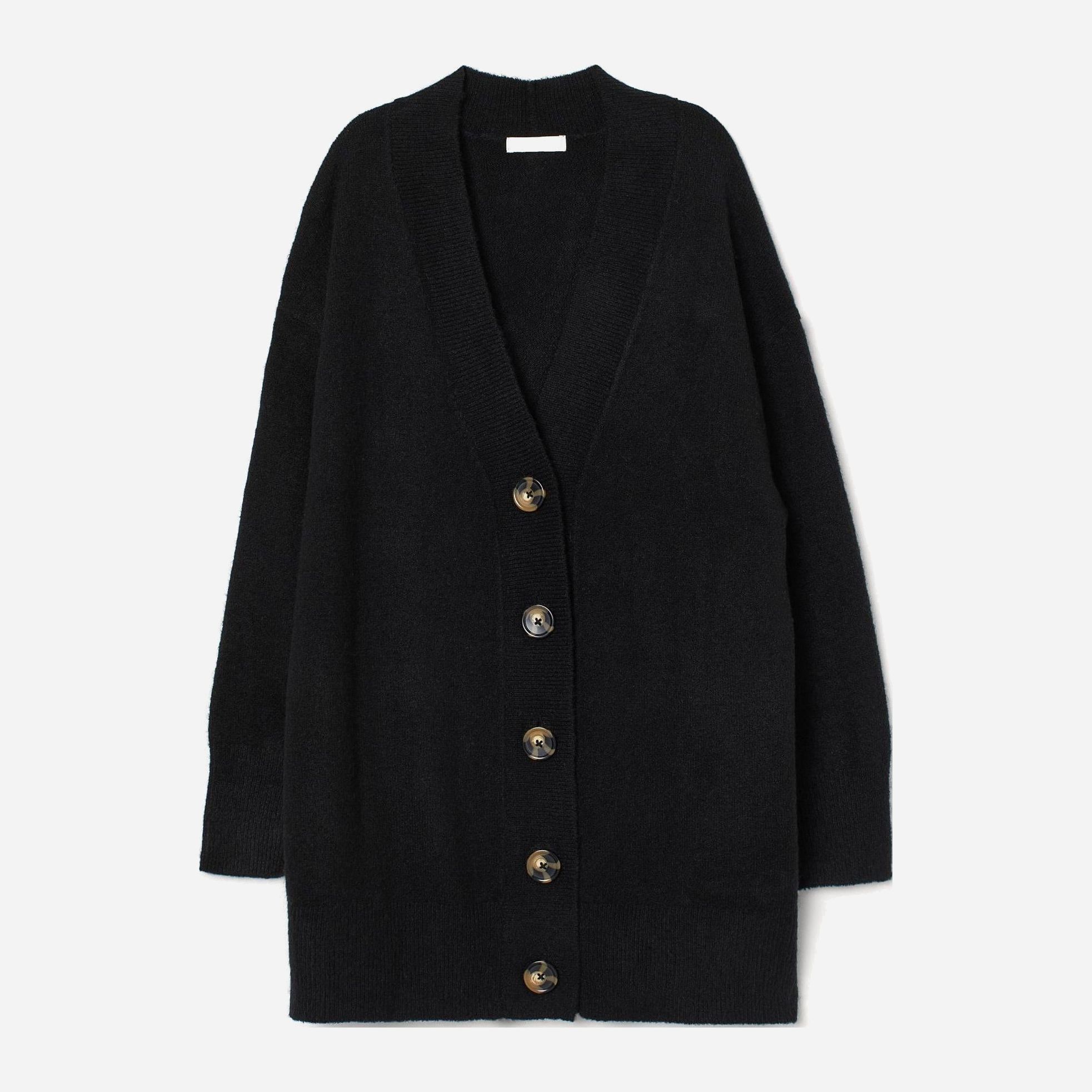 

Кардиган H&M 3007-9203662 M Черный